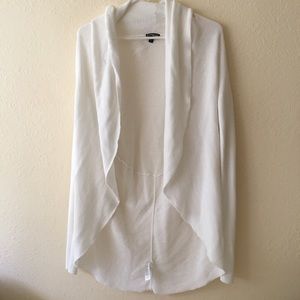 Express white cardigan sweater